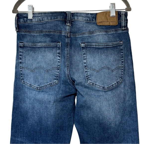 {AE American Eagle} "Slim Straight" 30x32 Next Level Flex Denim Jeans - Picture 4 of 8